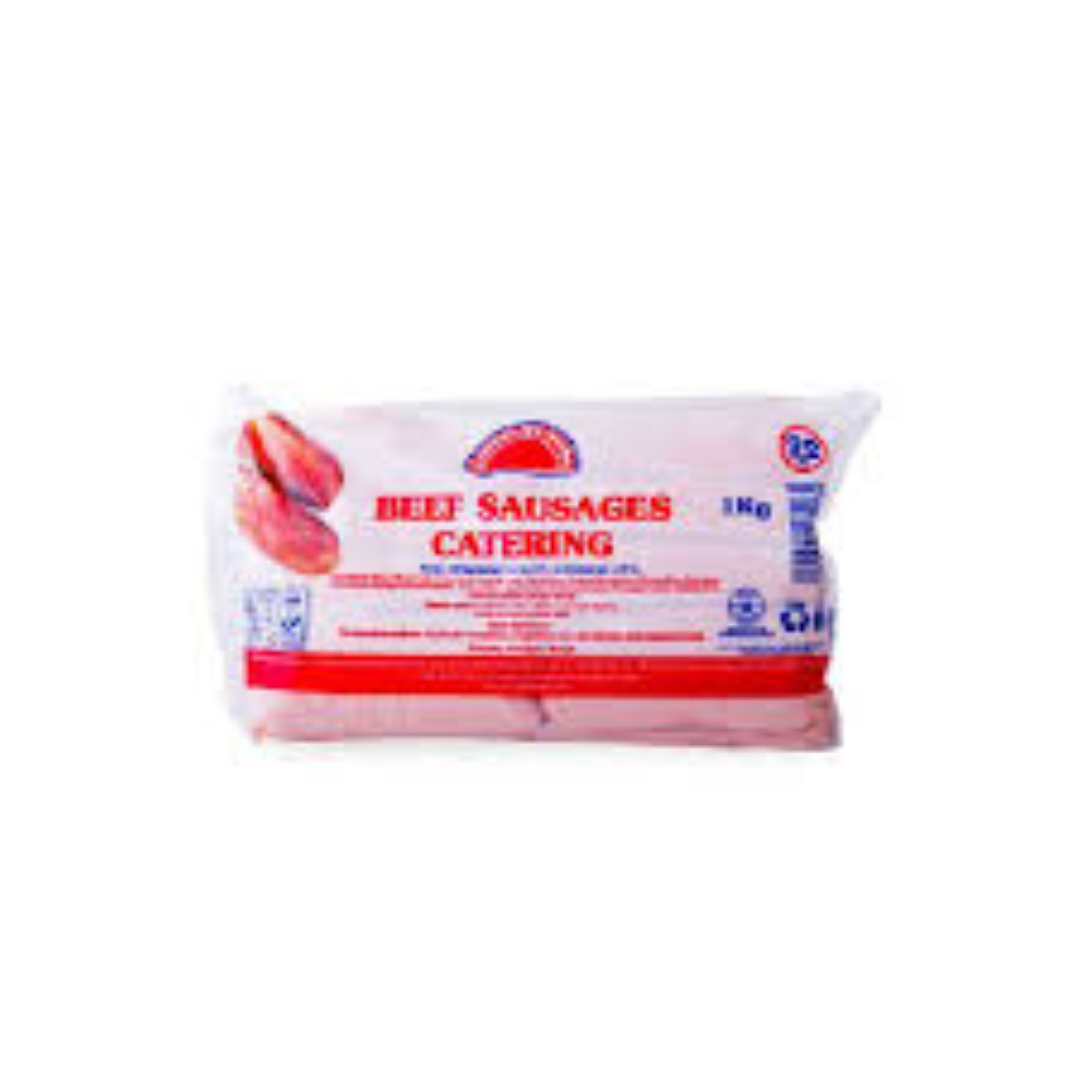 FCL BEEF SAUSAGES CATERING 1KG